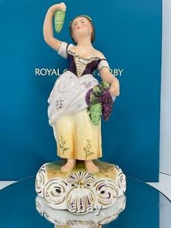 New Royal Crown Derby 1st Quality Sculptural Figurine Autumn