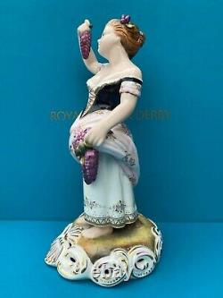 New Royal Crown Derby 1st Quality Sculptural Figurine Autumn