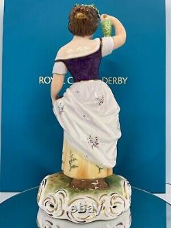 New Royal Crown Derby 1st Quality Sculptural Figurine Autumn