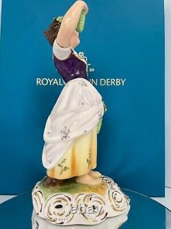 New Royal Crown Derby 1st Quality Sculptural Figurine Autumn