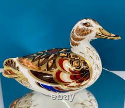 New Royal Crown Derby 1st Quality Wigeon Duck Paperweight