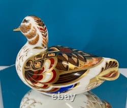 New Royal Crown Derby 1st Quality Wigeon Duck Paperweight