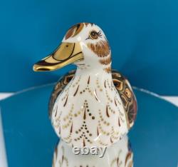 New Royal Crown Derby 1st Quality Wigeon Duck Paperweight