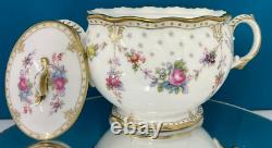 New Royal Crown Derby 2nd Antoinette Covered Sugar Bowl