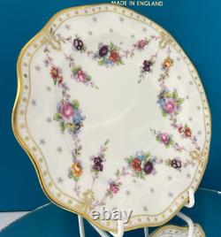 New Royal Crown Derby 2nd Quality Antoinette 6 Side Plate