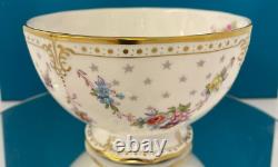 New Royal Crown Derby 2nd Quality Antoinette Large Open Sugar Bowl