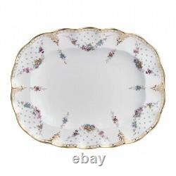 New Royal Crown Derby 2nd Quality Antoinette Large Oval Platter