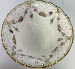 New Royal Crown Derby 2nd Quality Antoinette Salad Bowl