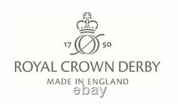 New Royal Crown Derby 2nd Quality Bristol Belle Orange 24 Piece Dinner Service