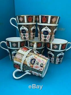 New Royal Crown Derby 2nd Quality Old Imari 1128 24pc Dinner Service Set