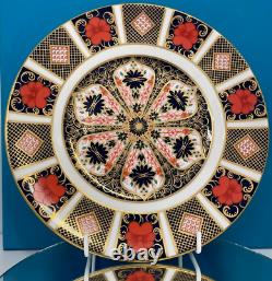 New Royal Crown Derby 2nd Quality Old Imari 1128 8 Salad Side Plate