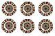 New Royal Crown Derby 2nd Quality Old Imari 1128 9 Octagonal Plate Set Of 6