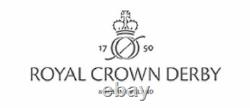 New Royal Crown Derby 2nd Quality Old Imari 1128 Set of 6 x 21cm Soup Bowls
