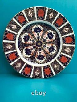 New Royal Crown Derby 2nd Quality Old Imari 1128 Set of 6 x 27cm Dinner Plates