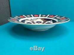 New Royal Crown Derby 2nd Quality Old Imari 1128 Set of 6 x 8 Soup Bowls