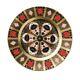 New Royal Crown Derby 2nd Quality Old Imari Solid Gold Band 8 Salad Plate