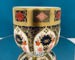 New Royal Crown Derby 2nd Quality Old Imari Solid Gold Band Urban Mug