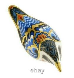 New Royal Crown Derby Garden Nuthatch Bird Paperweight 1st Quality Boxed