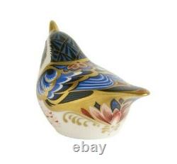 New Royal Crown Derby Garden Nuthatch Bird Paperweight 1st Quality Boxed
