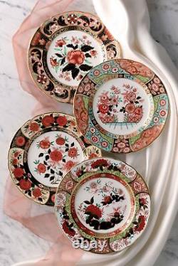 New Royal Crown Derby Imari Accent Antique Chrysanthemum Plate 1st Quality