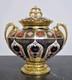 New Royal Crown Derby Old Imari Solid Gold Band 1st Quality Litherland Vase
