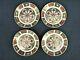 New Set Of 4 Royal Crown Derby Old Imari 1128 Shallow Bow / Small Dish Unused