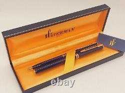 New Waterman King Hussien Gift Jordan Royal Crown Fountain & Ballpoint Pen Set