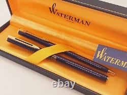 New Waterman King Hussien Gift Jordan Royal Crown Fountain & Ballpoint Pen Set