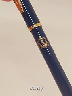 New Waterman King Hussien Gift Jordan Royal Crown Fountain & Ballpoint Pen Set