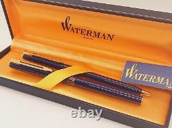 New Waterman King Hussien Gift Jordan Royal Crown Fountain & Ballpoint Pen Set