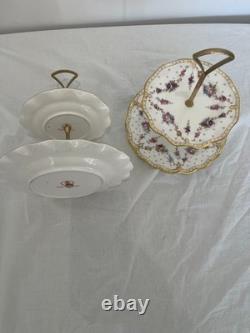 Original 129 Piece Royal crown Derby Antoinette Dinner Service