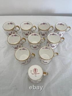 Original 129 Piece Royal crown Derby Antoinette Dinner Service