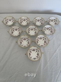 Original 129 Piece Royal crown Derby Antoinette Dinner Service