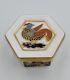 Phoenix Box By Royal Crown Derby 2.25 New Bird Body Face Left A. 1299