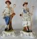 Pair Royal Crown Derby Shepherd & Shepherdess Boxed, Ltd Ed. 1 Of 25