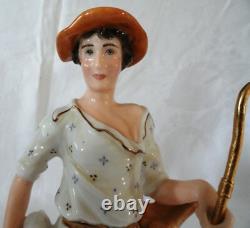 Pair Royal Crown Derby Shepherd & Shepherdess Boxed, Ltd Ed. 1 of 25