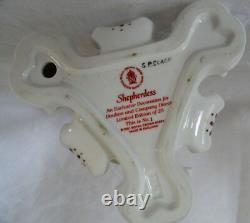 Pair Royal Crown Derby Shepherd & Shepherdess Boxed, Ltd Ed. 1 of 25