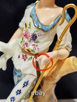 Pair Royal Crown Derby Shepherd and Shepherdess LTD Edition 10 Boxed (Read)