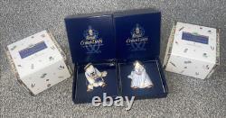 Pair of Royal Crown Derby Treasures Of Childhood Mini Rag Doll and Sailor