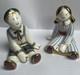 Pair Of Royal Crown Derby Treasures Of Childhood Mini Rag Doll And Sailor