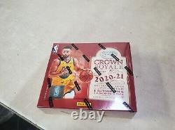 Panini Crown Royale 2020-21 Basketball Hobby Box Factory Sealed Nba Bnib