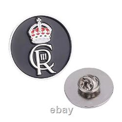 Pin Badge King Charles III Official Birthday Royal Badge Lapel Pin