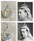 Queen Victoria Small Top Diamond(imitation)crown Style Widow Royal Crown Tiara