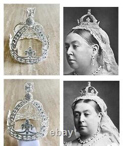 Queen Victoria small top Diamond(imitation)crown style widow royal crown tiara