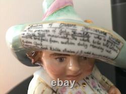 RARE ROYAL CROWN DERBY MANSION HOUSE DWARF AUCTIONEER XLII Signed Whitbread