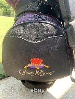 RARE Vintage Crown Royal Burton Golf Bag with Strap & Rain Cover