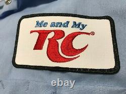 RC COLA Royal Crown Men Employee S/S Vintage Button Up Shirt L Dickies NEW TAG