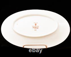 ROYAL CROWN DERBY BRITTANY Gravy Boat & Stand NEW NEVER USED made in England