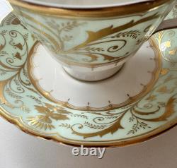 ROYAL CROWN DERBY DARLEY ABBEY FOOTED TEA CUP & SAUCER new with tags
