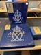 Royal Crown Derby Heraldic Lion, Plate And Pill Box (no Certificates)